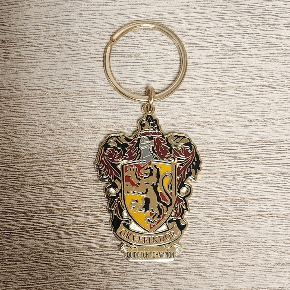 Harry Potter Gryffindor Quidditch Champion Keychain